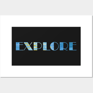 EXPLORE Posters and Art